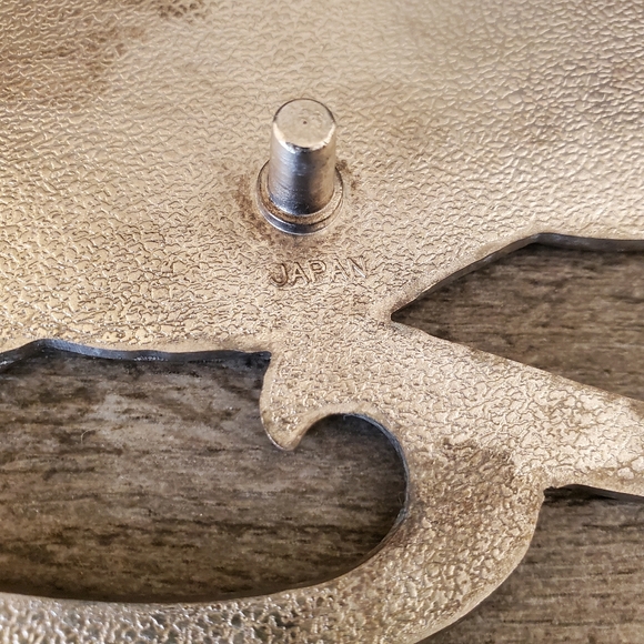 Duck Metal Trivet Japan WM A Walker. Silver Plated Zinc. - Picture 4 of 4